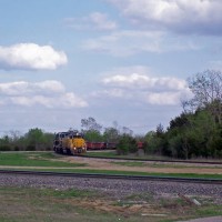 Royse City Rock Train entering Ray Yard on Greenville Lead