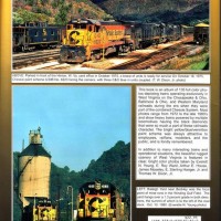 Back cover of Chessie System Railroads in West Virginia