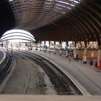 York's Victorian station roof