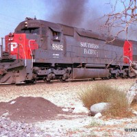 Southern Pacific Blasts Through Devore