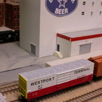 Westport Terminal Boxcar Spotted at Lone Star Brewry
