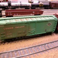 Custom Lehigh Valley Boxcar