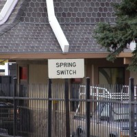 Spring Switch Sign