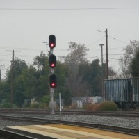 CalTrain Signals, Santa Clara