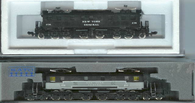 Tomix EF-15 & Kato EF-57 as NYC motors. | TrainBoard.com - The