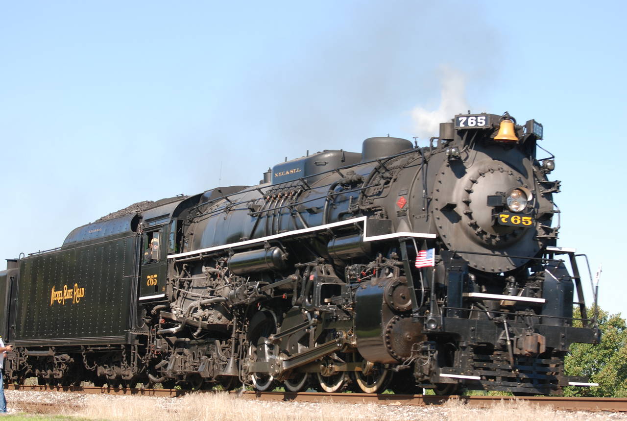 NW - NKP 765 on the move. | TrainBoard.com - The Internet's Original