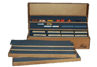 Trainsporters  O-Gauge and OO-Gauge Model Railway Storage Boxes