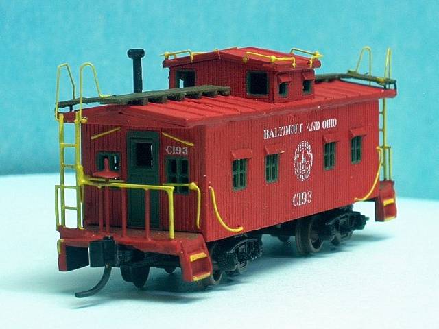 B&amp;O caboose