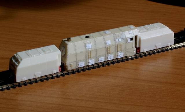 ho scale armored train