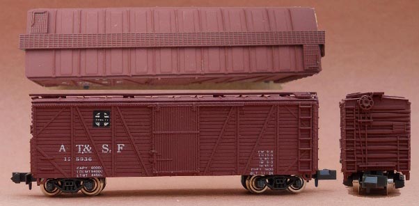 Lionel 17225 Penn Central Single Door Standard O Boxcar Very run Some-look for sale online 