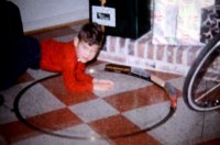 1962 About - Dan With Train at Christmas.jpg