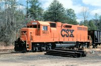 1996-03-21 LOCO CSX 9651 Bostic NC - for upload.jpg