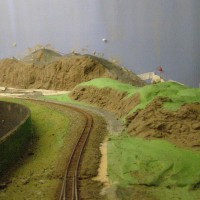 Land forms, basic sculpt and paint