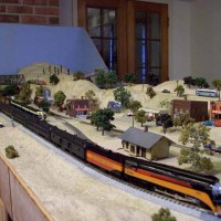 SP 4449 with Harriman consist