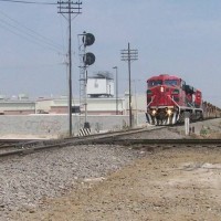 FXE container train in Celaya