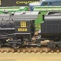 Bachmann 2-6-6-2 with vandy tender Chesapeake & Ohio