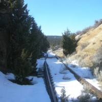 East Grade of Homestake Pass 3/22/08