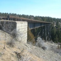 East Grade of Homestake Pass 3/22/08