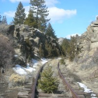 East Grade of Homestake Pass 3/22/08