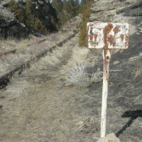 East Grade of Homestake Pass 3/22/08