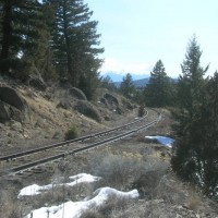 East Grade of Homestake Pass 3/22/08