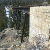 East Grade of Homestake Pass 3/22/08