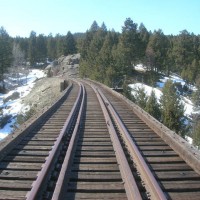 East Grade of Homestake Pass 3/22/08