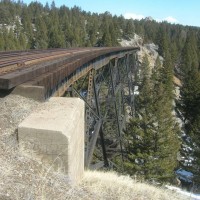 East Grade of Homestake Pass 3/22/08