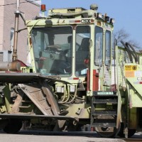 CSX Ballast Spreader