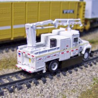 N Scale Custom Powered MOW Truck