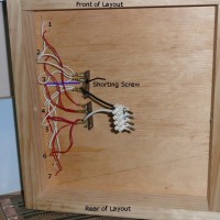 Wiring track for Staging Deck - Module 3