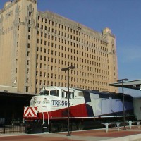 Trinity Railway Express commuter train Ft.Worth to Dallas Tx.