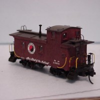 NP 1304 caboose (L rear)