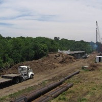Building new bridge.