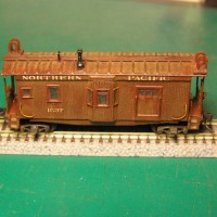 First rev NP Bay Window Caboose