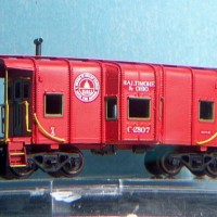 First look at B&O Caboose decal set.