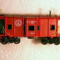 First look at B&O Caboose decal set.