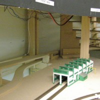 Lower level subroad bed