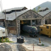 Old locomotive shops at Oriental