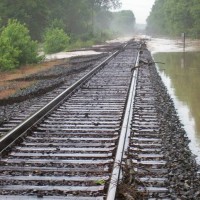 CSX flooded in Martinsville IL. 2008
