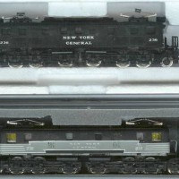 Tomix EF-15 & Kato EF-57 as NYC motors.