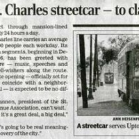 St. Charles Streetcar