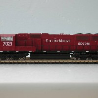 EMD SD70 Demonstrator