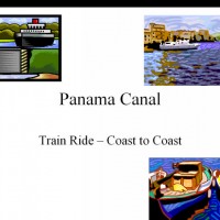 The Panama Canal Train