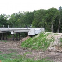 East end of San Bernard River Bridge