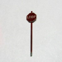 Red and White STOP sign