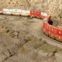 Eastbound BNSF Freight Train