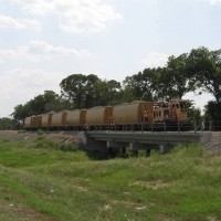Seven car ballst train