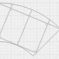 curved module framing