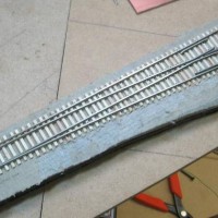 N scale handlaid code 55 #11.5 turnout